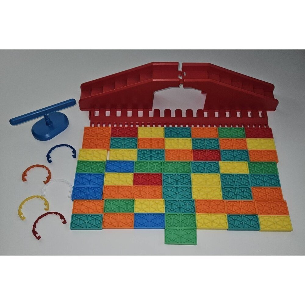 60+ Piece Bulk Dominoes Kinetic Domino Toppling Kit Stem Classroom Homeschool